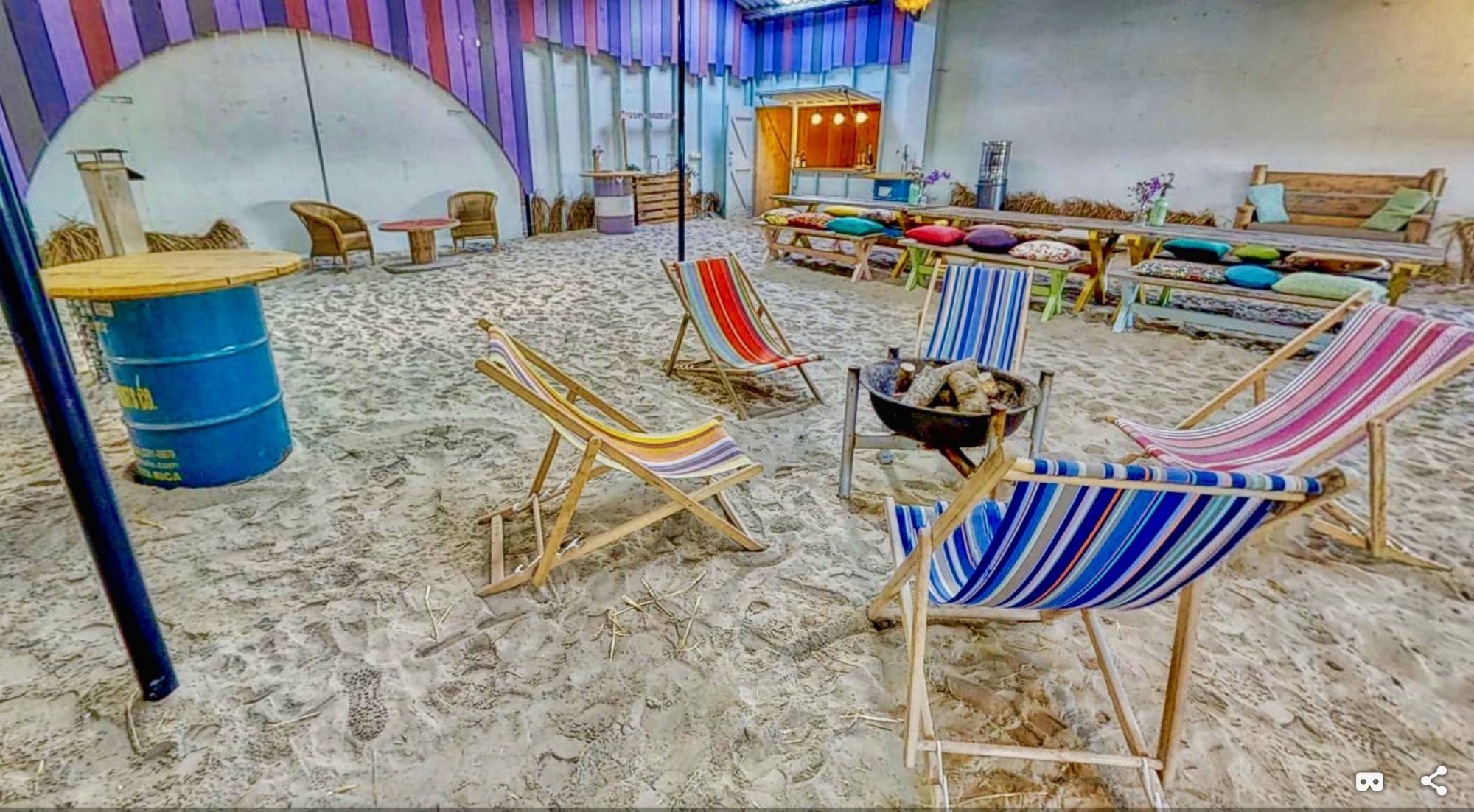 De Barn&Beach van de Hayema Heerd  is dé plek voor een unieke en vrolijke  beachparty?